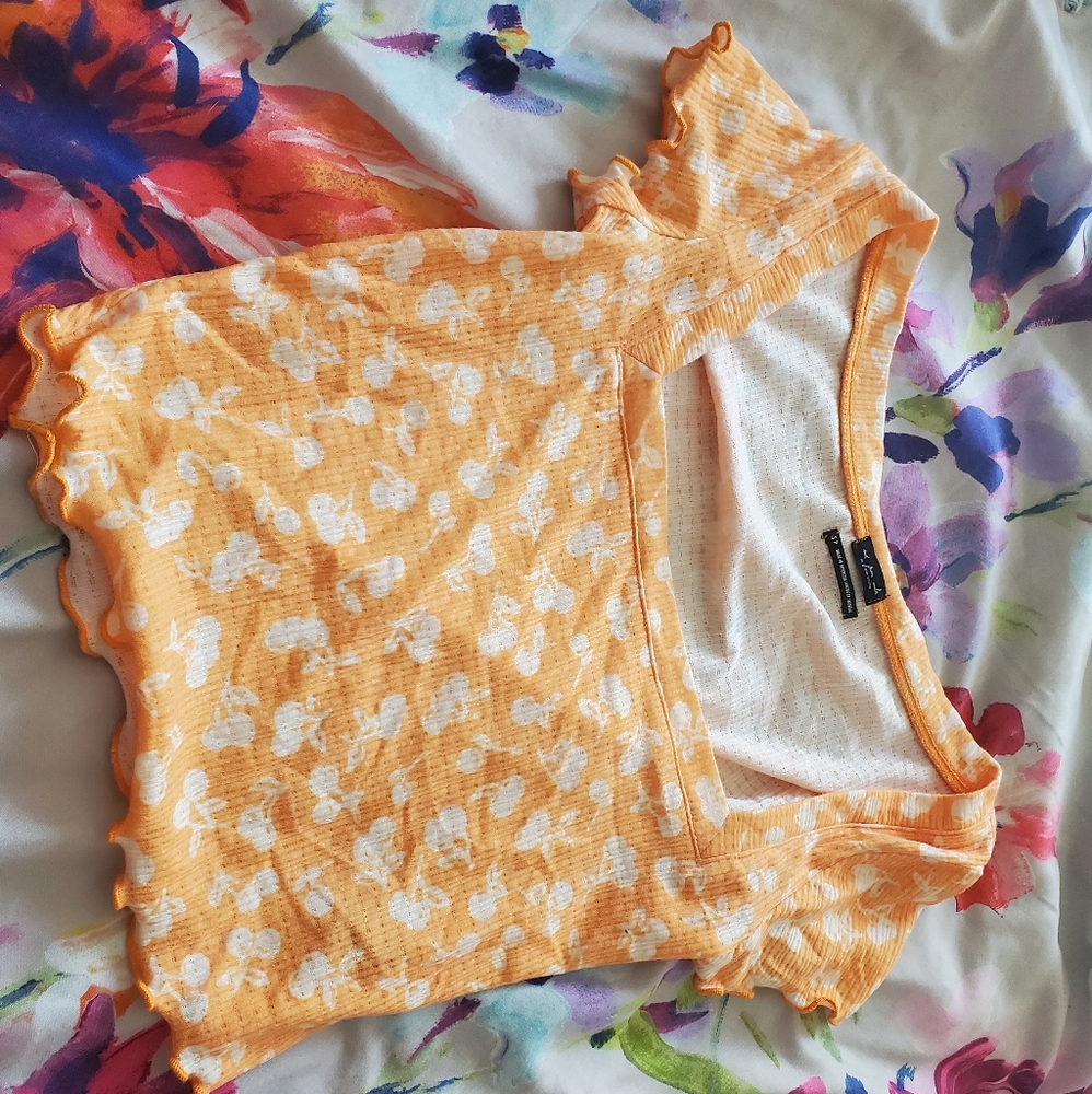 Cherry pattern shirt
